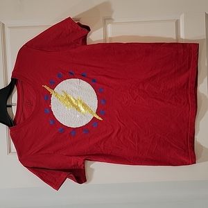 The Flash flip sequin kids tee